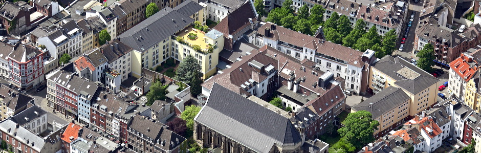 Luftbild, Foto: Schervier Altenhilfe