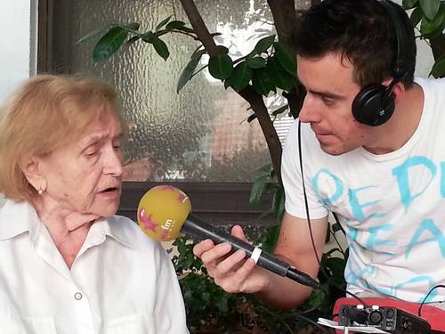 Senioren machen Radio, Foto: Schervier Altenhilfe