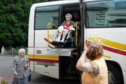 Wallfahrt nach St. Kornelius Rollstuhl, Foto: Schervier Altenhilfe