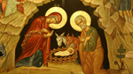 Malerei von Jesu Geburt. Foto: Paul Prescott / Shutterstock