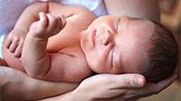 Baby in Hand von Mutter. Foto: fotosparrow / Shutterstock